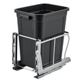 thumbnail image 1 of GIMMYFIVE Double 40 Qt Pull Out Kitchen Trash Can, Soft Close Recycling Bin Under Cabinet with Adjustable Slider, 1 of 7