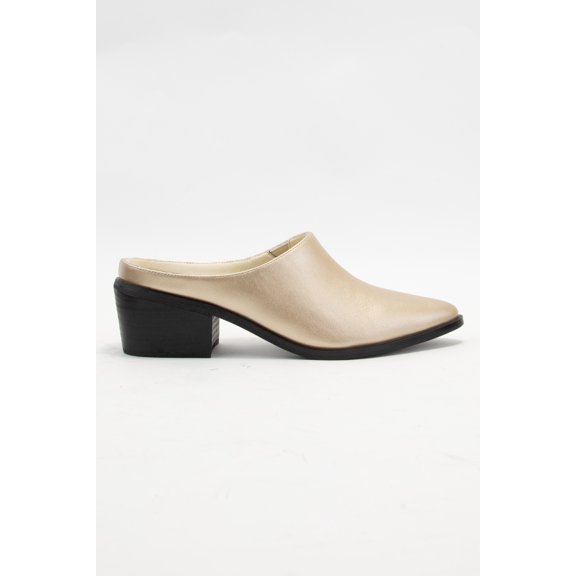 GINA, POINTED-TOE SLIP ON MULE