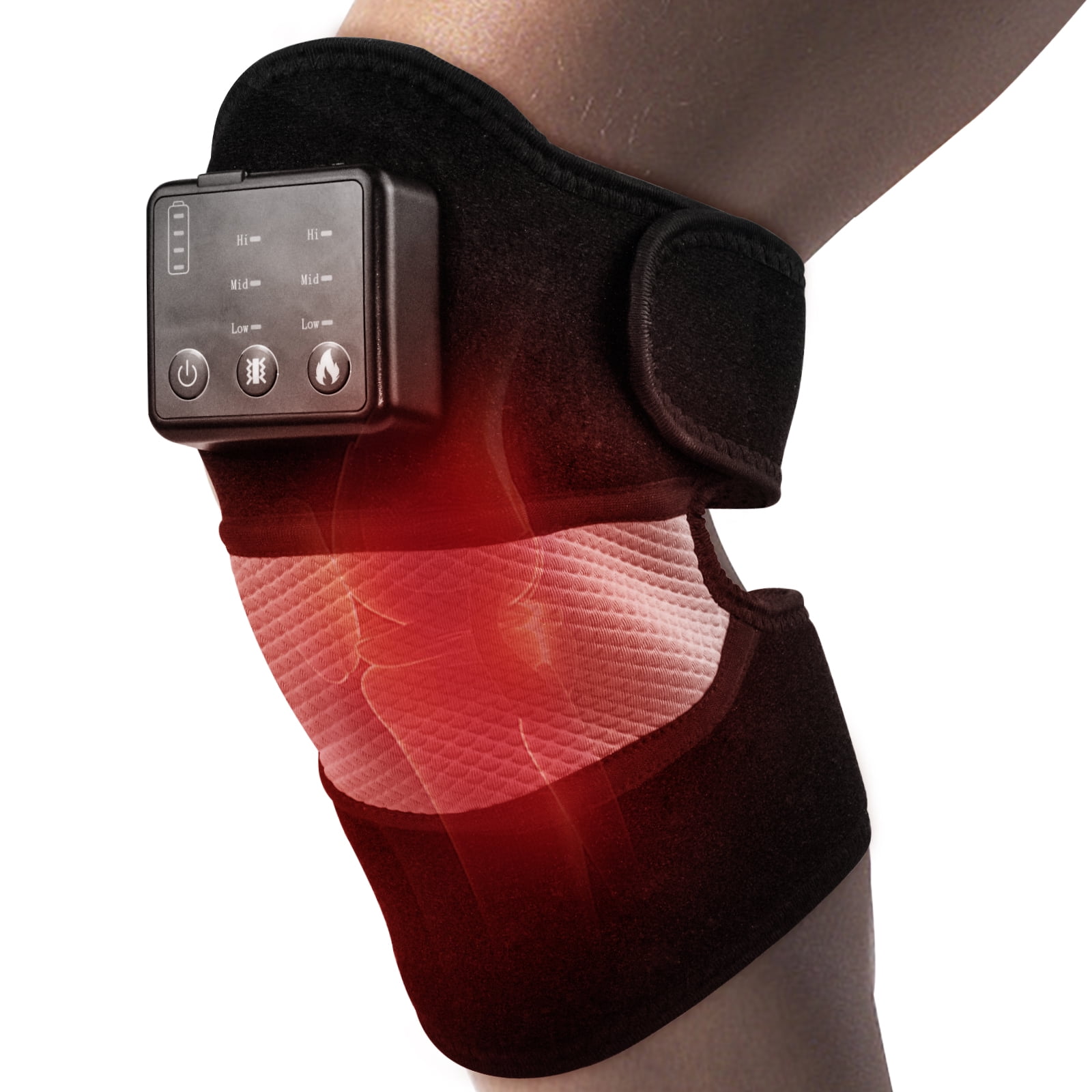 Heating Knee Pad, Heated Knee Wrap/Electric Heat Knee Brace for