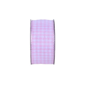 Hello Hobby 1.5" Powder Pink Gingham Ribbon, 3 yards