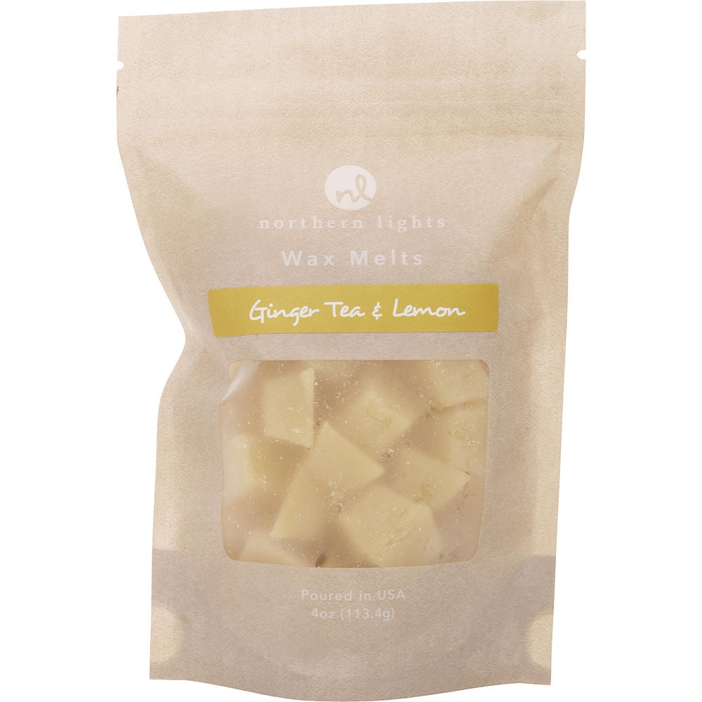 GINGER TEA & LEMON by Northern Lights Northern Lights WAX MELTS 4 OZ
