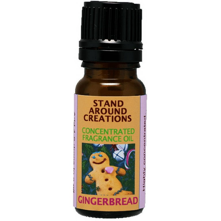  Good Essential – Professional Gingerbread Fragrance Oil 10ml  for Diffuser, Candles, Soaps, Lotions, Perfume 0.33 fl oz : Health &  Household