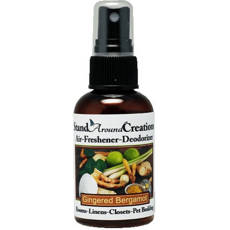 GINGERED BERGAMOT AIR-FRESHENER / DEODORIZER 2-OZ.