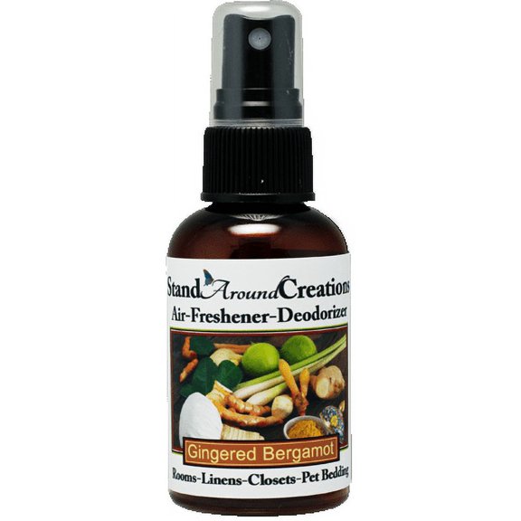 GINGERED BERGAMOT AIR-FRESHENER / DEODORIZER 2-OZ.
