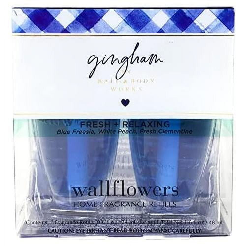 GINGHAM Wallflowers Home Fragrance Refill Bulbs Set Of 2