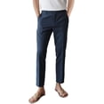 thumbnail image 1 of GINGTTO Linen Pants Men Slim Fit Elastic Waistband Lightweight Summer Beach Fashion Casual Pant, 1 of 12