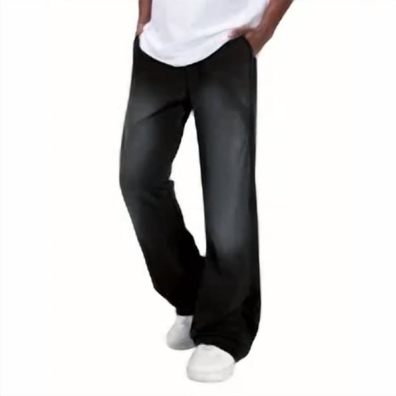 GINGTTO Men's Relaxed Fit Casual Jeans - Soft Comfort Stretch Denim for Everyday Wear