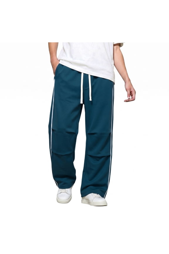Men's Sweat Pants, Boy's Athletic Pants,Loose Fit, Size S-3XL