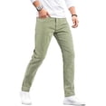 thumbnail image 1 of GINGTTO Mens Elastic Lightweight Denim Jeans Comfort Flex Slim Fit Trousers for Everyday, 1 of 8