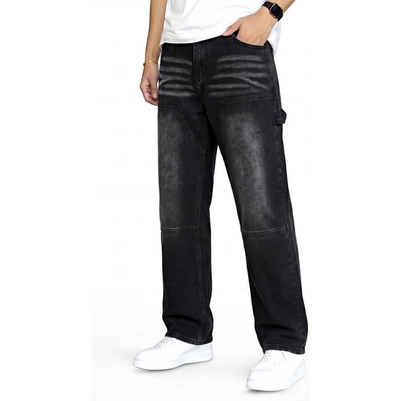 GINGTTO Men's Slim Fit Jeans Stretch Denim Pants Comfort Flex Casual Daily Wear Trousers