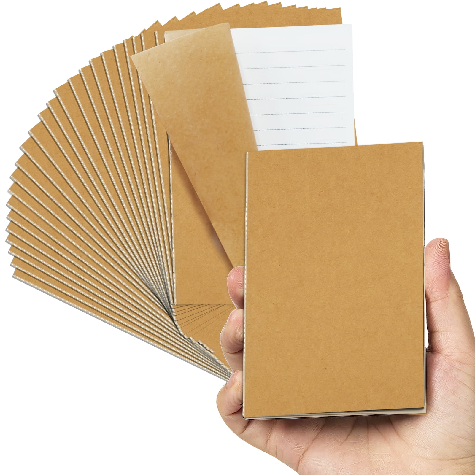 GINMLYDA 24 Pack A6 Mini Journal, 3.5