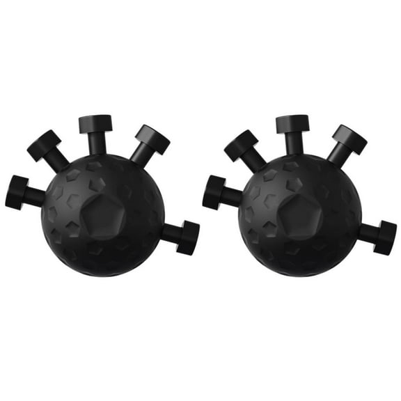 GINTBN Finger Grip Strengthener, 2pcs Finger Exerciser Gripper, Finger Workout Equipment, Finger Exerciser for Forearm and Hand Strengthener, Sere Sile Gel Grip Strength Trainer F1M3