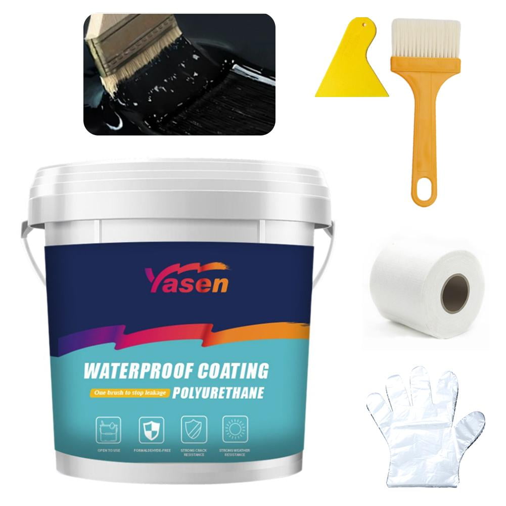 GINTBN Polyurethane Waterproof Coating,Waterproof Leak Blocking ...