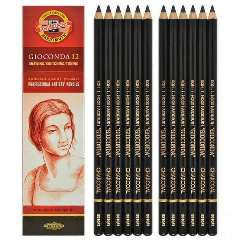 Chalk Charcoal Pencil Koh-i-noor Gioconda for Artists 1 Piece