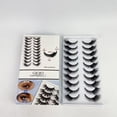 thumbnail image 1 of GIOIO False eyelashes,Eyelash 8D Wispy Natural Crossed False Eyelash Multi Layer False Eyelash, 1 of 9