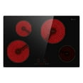 thumbnail image 1 of GIONIEN 30 Inch Electric Cooktop, 4 Burner Built-in Ceramic Glass Stove, Touch Control, 9 Power Levels, Child Lock, Timer, Overheat Protection, 220~240V Drop-in Electric Stove Top, 1 of 10