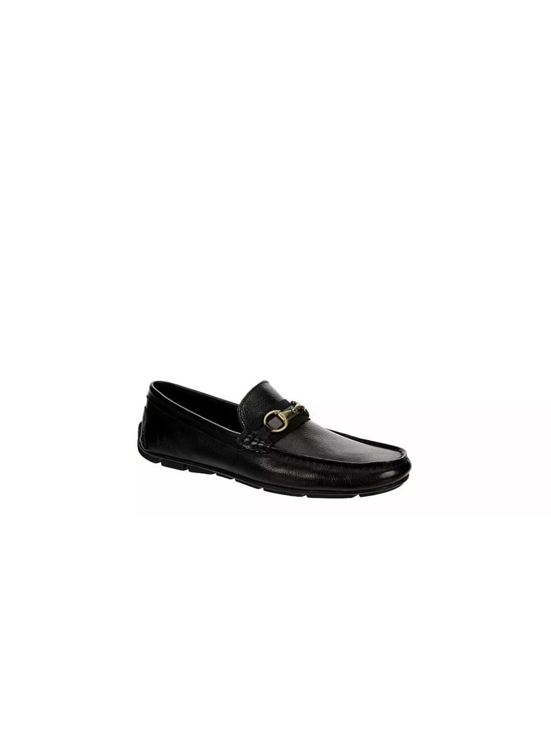 GIORGIO BRUTINI Mens Black Moc Toe Bit Hardware Notched  display picture 1