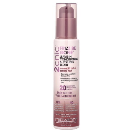 GIOVANNI HAIR CARE PRODUCTS, 2CHIC,COND,LVE-IN,SHEABTR 4 FZ
