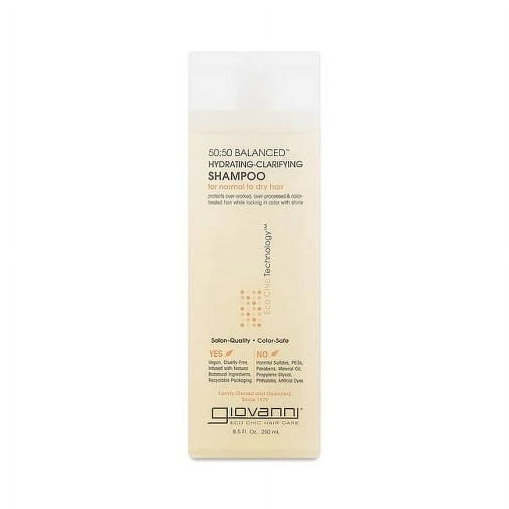 GIOVANNI 50:50 Balanced Hydrating-Clarifying Shampoo, 8.5 oz