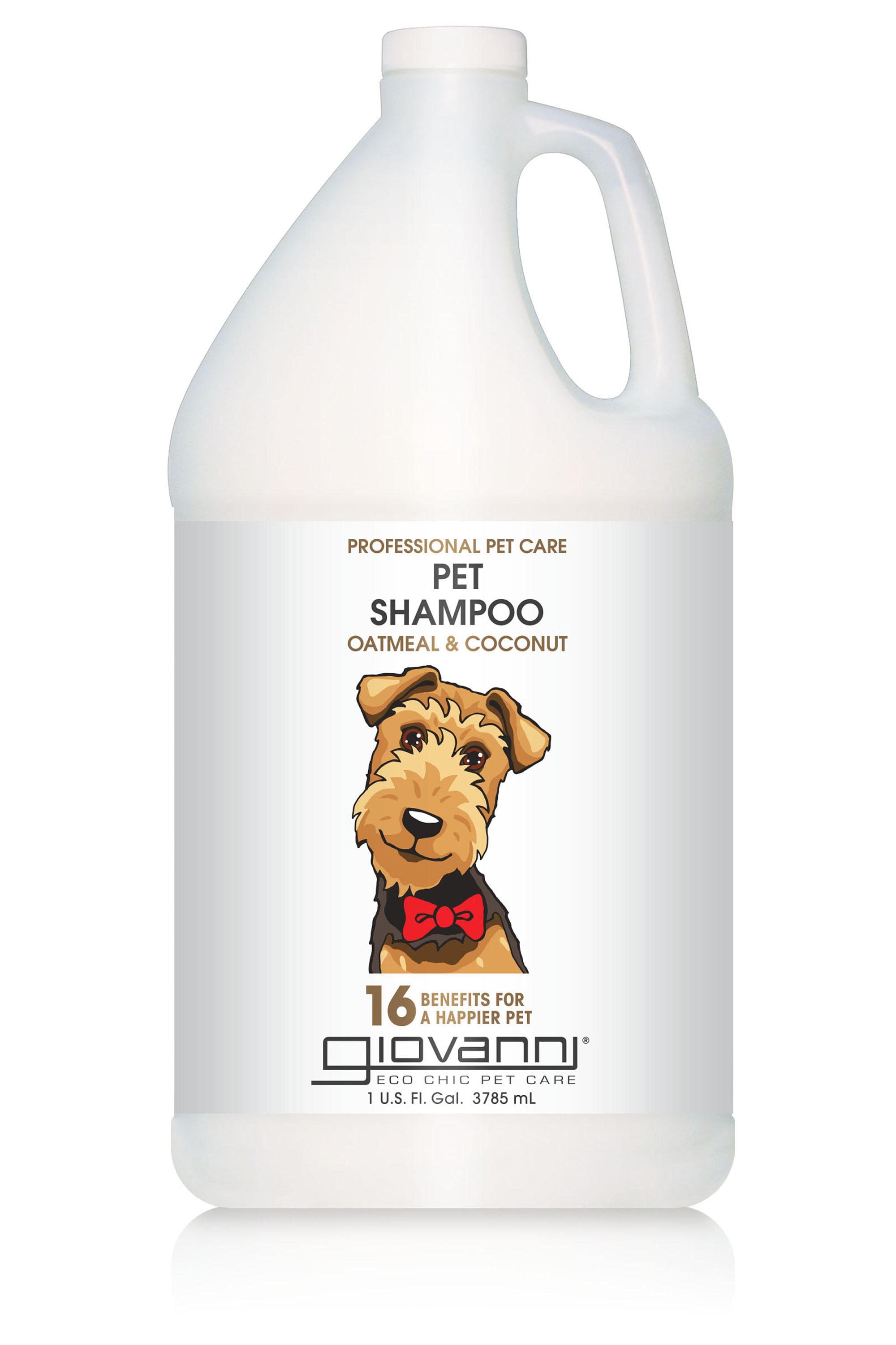 GIOVANNI Professional Pet Shampoo, 128oz Oatmeal & Coconut