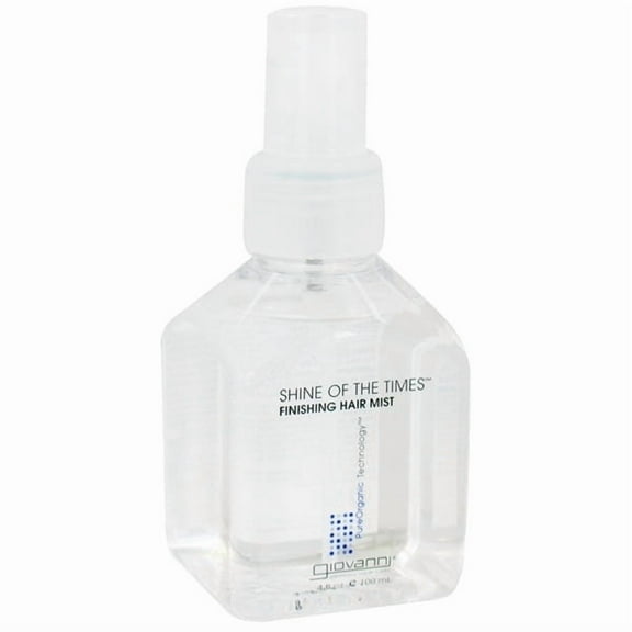 GIOVANNI Shine of the Times Finishing High-Gloss Hair Mist, 4.3 oz. Smoothing Anti Frizz Hair Gloss, No Parabens, Color Safe (Pack of 1)
