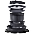 thumbnail image 1 of GIPP 8pcs Cookware Sets with Removable Handle, Ceramic Cookware Sets Oven & Dishwasher Safe,Pots and Pans Set Non Stick,Induction Cookware,Kitchen Cooking set, 1 of 10