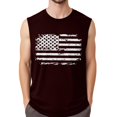 thumbnail image 1 of GIPQJK 4th Of July Tank Tops Men American Flag Graphic Sleeveless Shirts 2025 Patriotic Crew Neck Muscle Tank Tops with Independence Day,Black M, 1 of 4