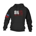 thumbnail image 1 of GIPQJK Graphic Hoodies for Men Usa Flag Hooded Sweatshirts 2024 Fall Trendy Hoodie Big and Tall Long Sleeve Tops with Pockets,Dark Gray 4XL, 1 of 4