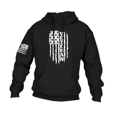GIPQJK Graphic Hoodies for Men Usa Flag Sweatshirts Fall Fashion 2024 Plus Size Pullover Tops with Pockets,Black L