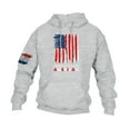 thumbnail image 1 of GIPQJK Hoodies for Men American Flag Print Hooded Sweatshirts 2024 Fall This We'll Defend Eagle with American Flag Hoodies Pullover with Pockets,Light Gray XL, 1 of 4