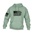 thumbnail image 1 of GIPQJK Hoodies for Men American Flag Print Graphic Hooded Sweatshirts Big and Tall Aztec Cowboy Western Long Sleeve Tops with Pockets,Mint Green 5XL, 1 of 5