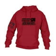 thumbnail image 1 of GIPQJK Men's Graphic Hoodies American Flag Print Sweatshirts Plus Size This We'll Defend Eagle with American Flag Hoodies Pullover with Pockets,Red M, 1 of 5