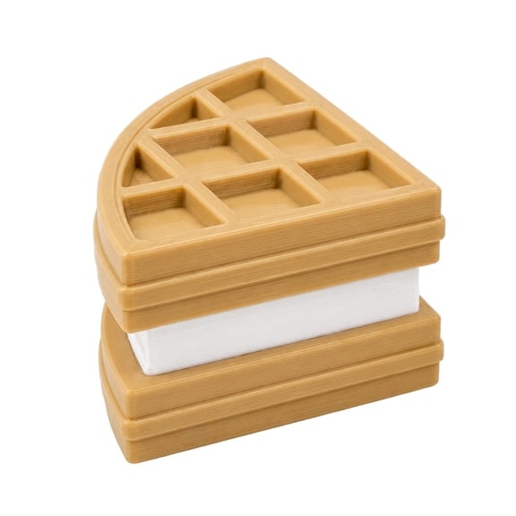 GIPQJK Summerween 3D Printed Dessert Clicker, Waffle & Cupcake Stress Relief Toy, Cookie Cake Press Fidget for Adults Kids Anxiety Decompression Artifact T T
