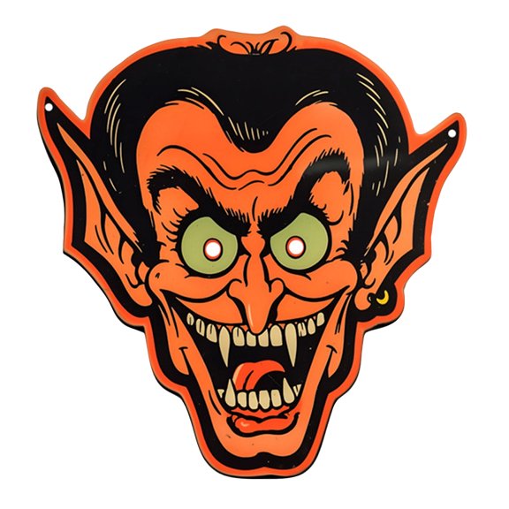 GIPQJK Summerween Luminous Devil Eyes Wall Sticker Glow in Dark Halloween Party Decor PVC Decal for Bedroom Living Room with Acrylic Adhesive Fishing Line H