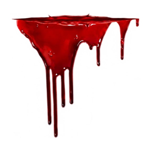 GIPQJK Summerween Red Blood Drip Sticker, Horror Gore Decal for Laptop Phone Car Window, DIY Creative Decoration Collection Commemorative Stickers 1PC A