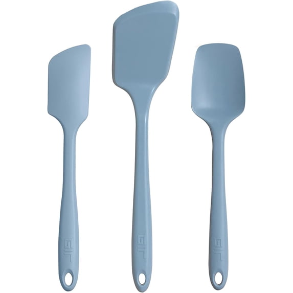 GIR Get it Right Ultimate 3 Piece Silicone Kitchen Utensils Set Heat Resistant Up To 425°F Silicone Spatula, Flip & Spoonula as Kitchen Tools, Slate