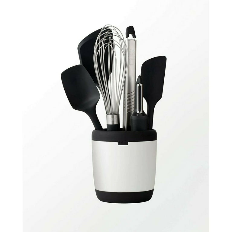 GIR Get it Right 7pc Premium Silicone Ultimate Kitchen Utensil Set - Black  