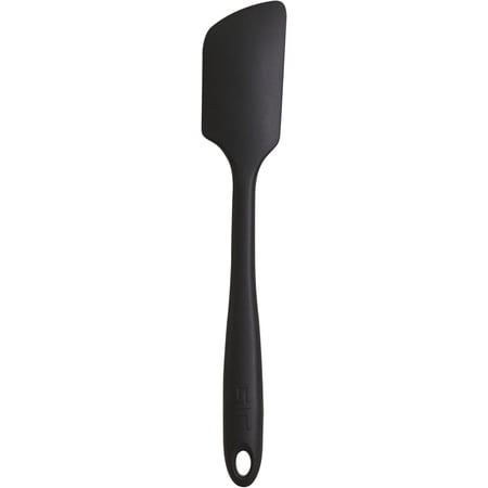 GIR Get It Right Mini Silicone Spatula Heat Resistant Silicone Cooking Utensils for Cooking & Baking Nonstick Cookware, 8 Inch, Black