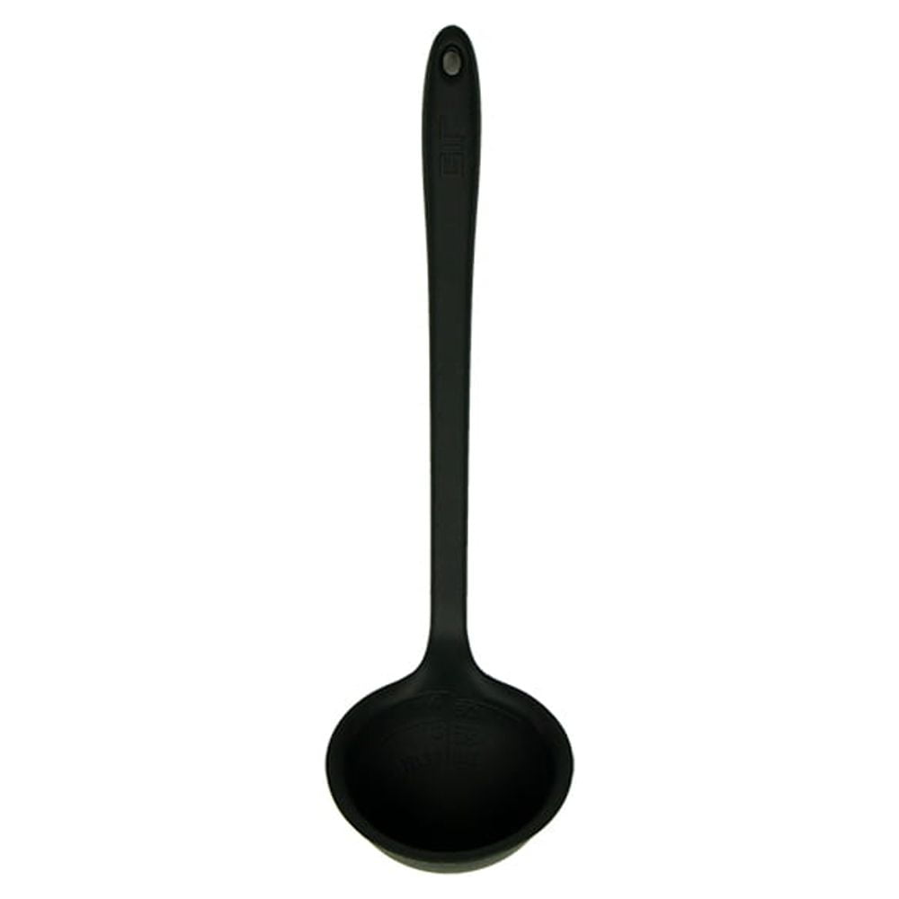 Pampered Chef Scoop and Drain 1622 Slotted Spoon Ladle Plastic Black C – At  Grandma's Table