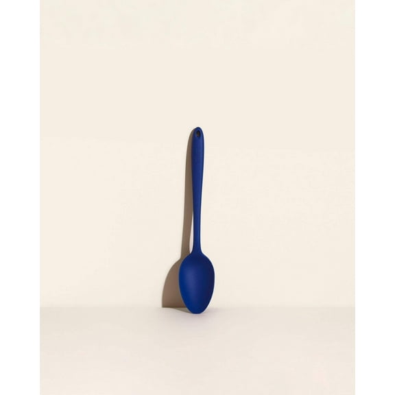 GIR: Get It Right Silicone Spoon, High Heat Resistant Kitchen Tool - Non toxic cooking utensils for Nonstick Cookware, Cooking, Baking and Mixing, Ultimate - 13IN, Navy