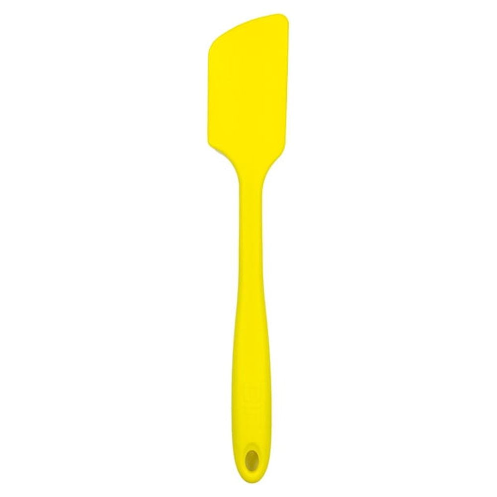 Crate and Barrel Silicone & Wood Spatula - Yellow