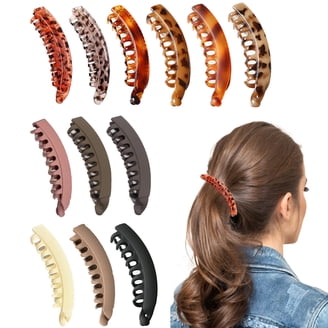 Plastic 90s Clips Hair Accessories for Styling
