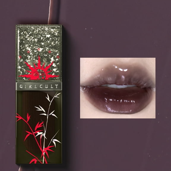 GIRLCULT Liquid Lipstick, Lip Gloss Mirror Series, Hydrating Lipstick Makeup with Essential Oil