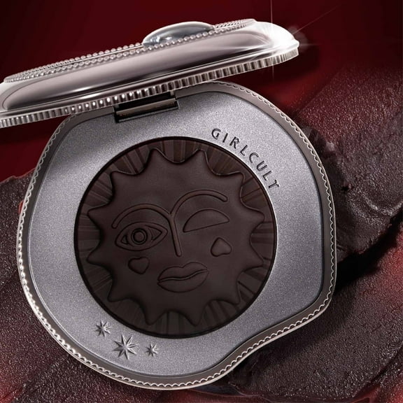 GIRLCULT Powder Blush Emotion Series Blush Makeup Palette, Blends Easily Contours Cheeks