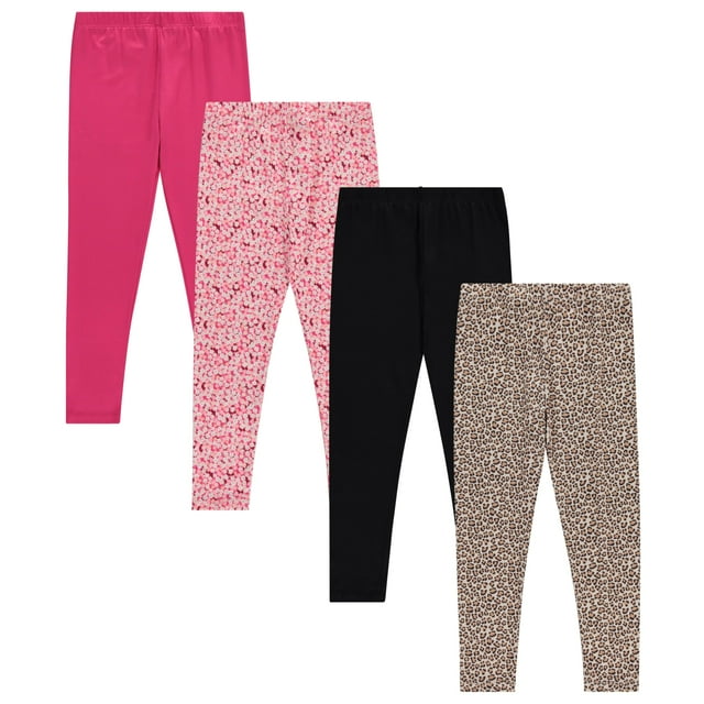 GIRLS 4PK LEGGING SET
