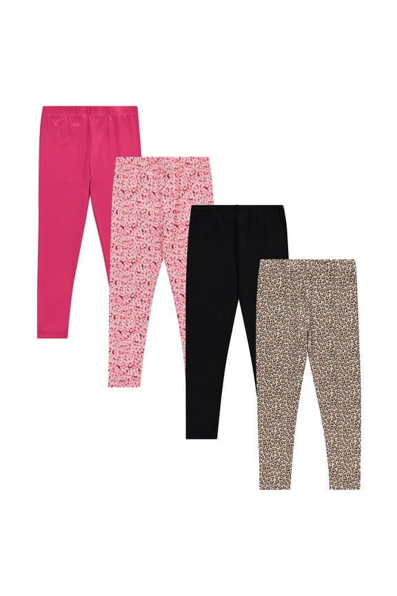 GIRLS 4PK LEGGING SET