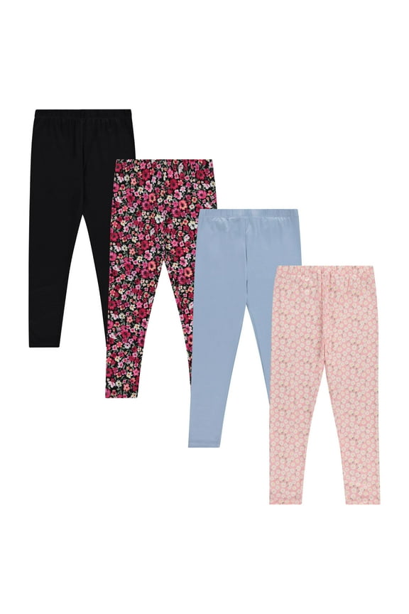 GIRLS 4PK LEGGING SET