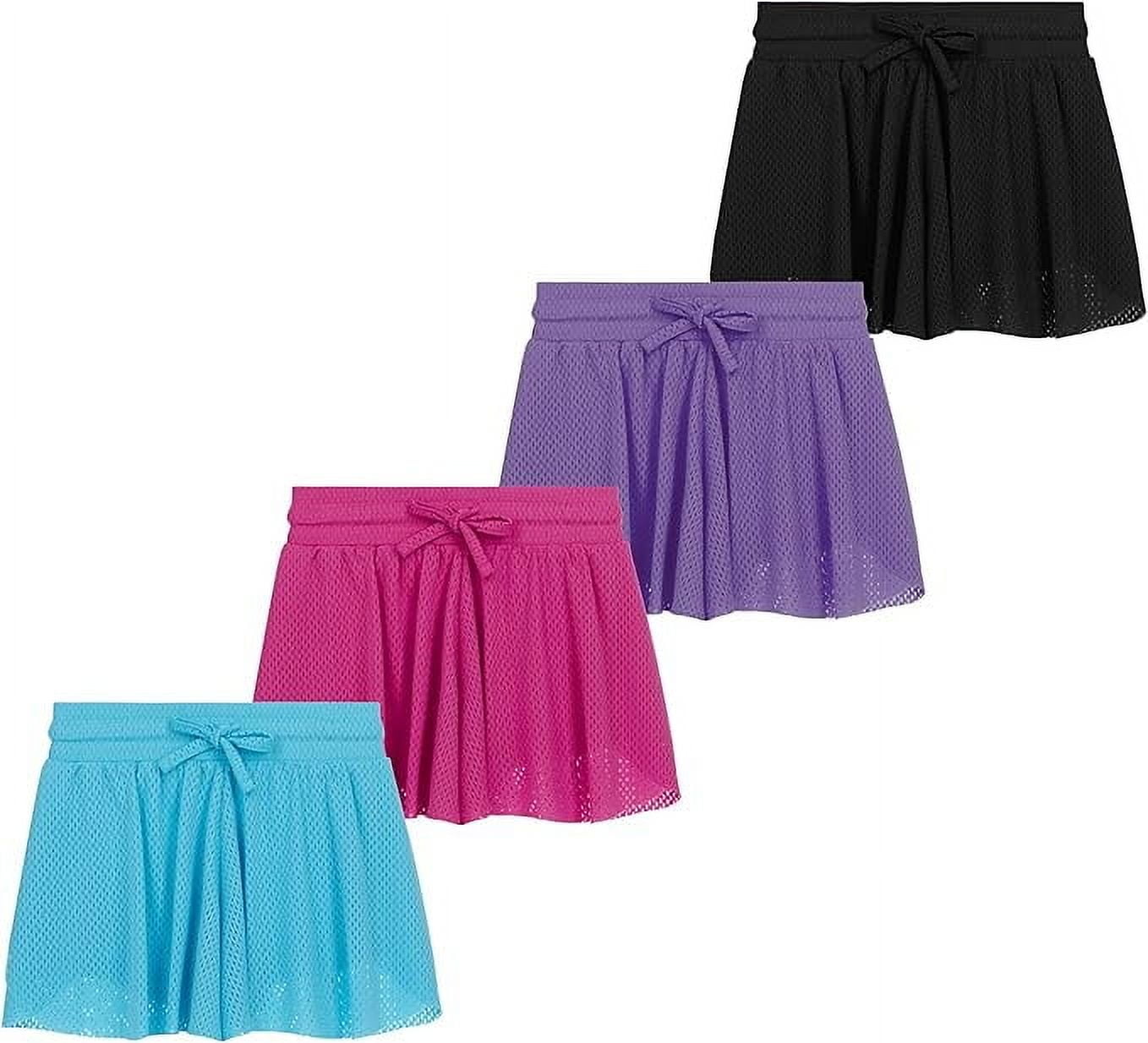 Girls Pastel Bows Butterfly Shorts by Azarhia