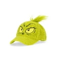 thumbnail image 1 of The Grinch Girls Baseball Cap, Green, 1 of 3