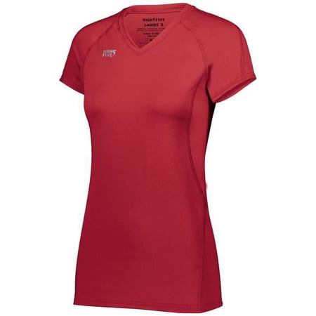 GIRLS TRUHIT SHORT SLEEVE JERSEY, M, POWER PINK